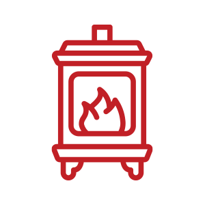 Gas Freestanding Stove Icon