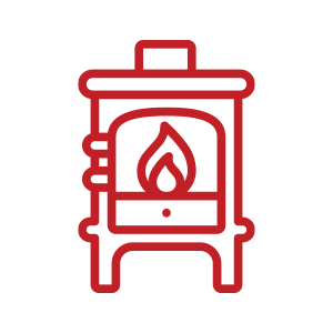 Wood Freestanding Stoves Icon