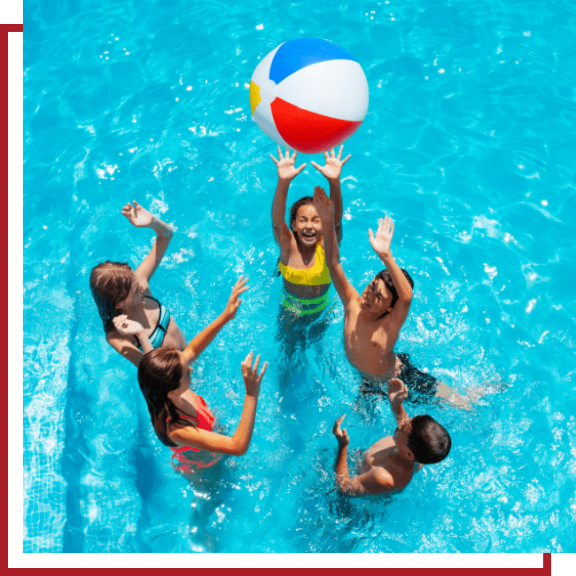 kids enjoying pool time