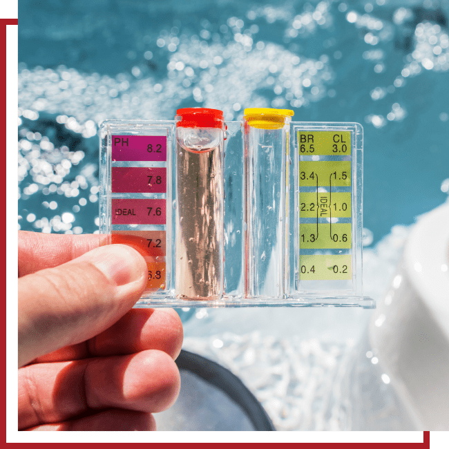 water chemistry in hot tub