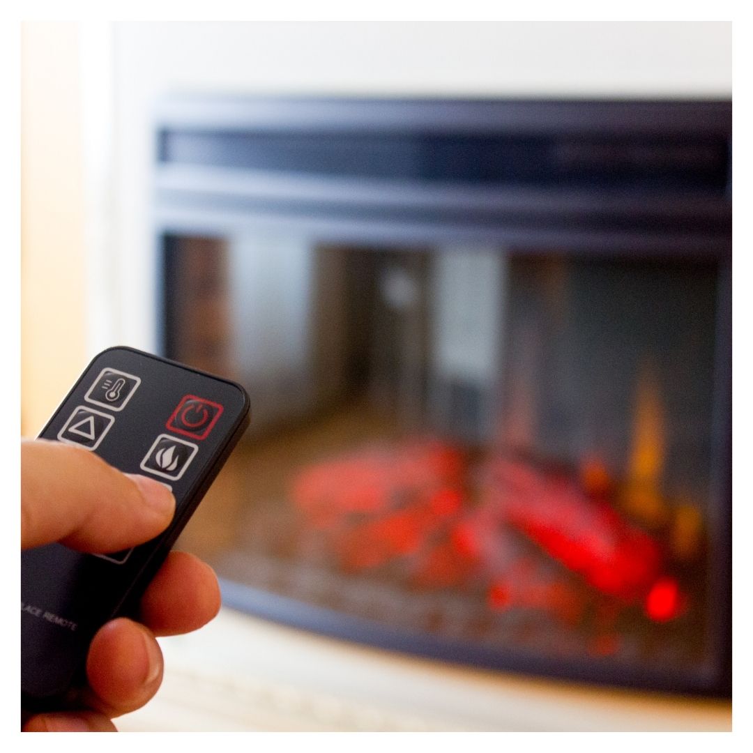 using remote for gas fireplace
