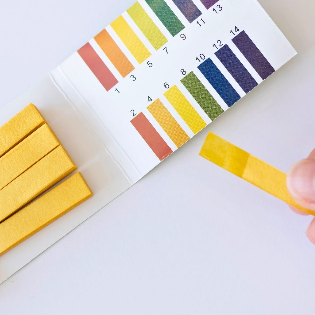 Testing strips for spas