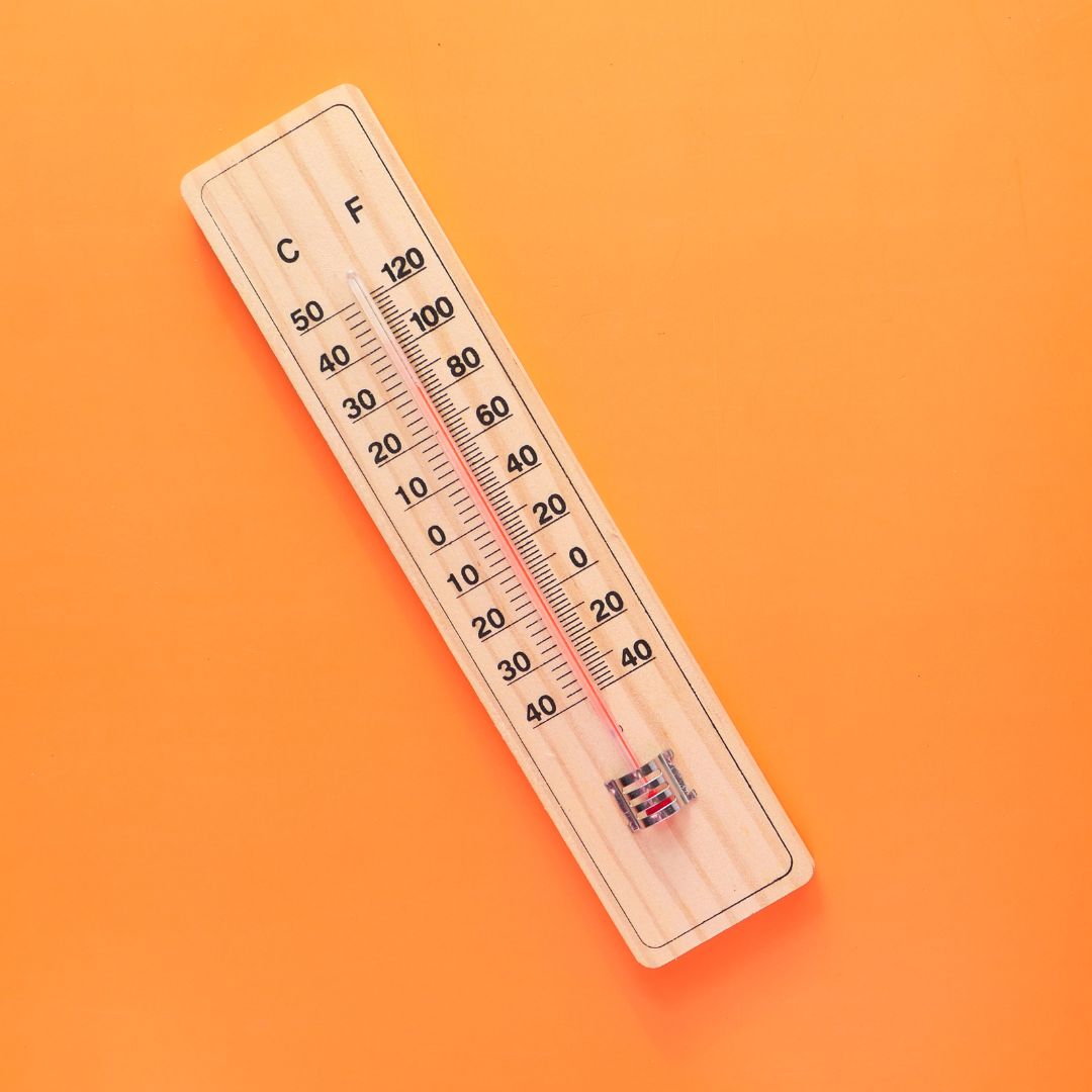 A thermometer