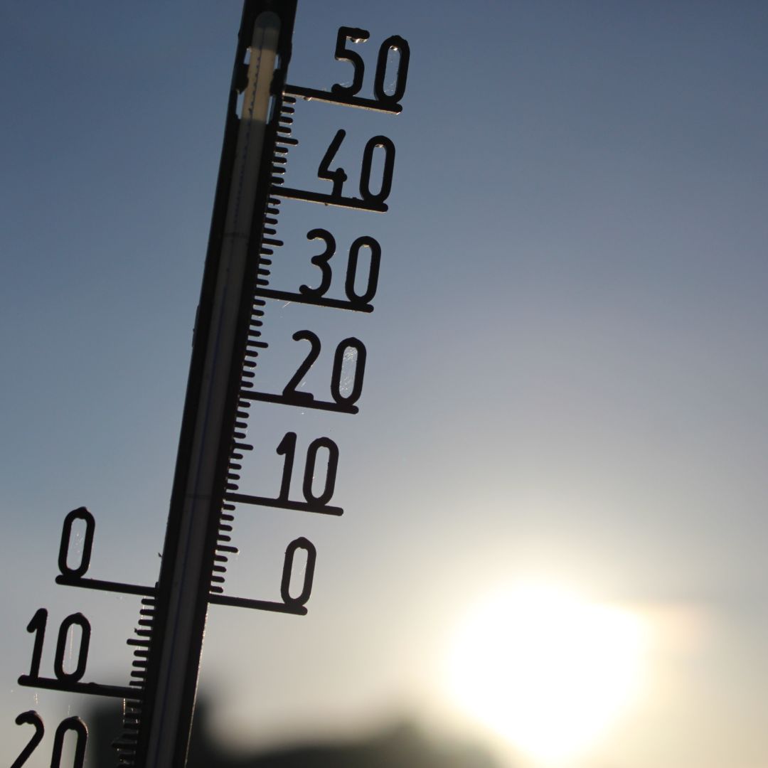 Reading the temperature outside