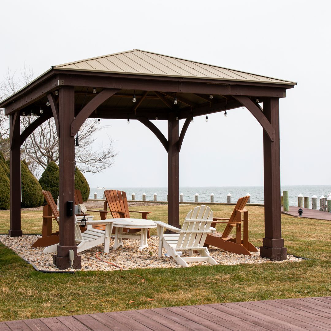 A gazebo