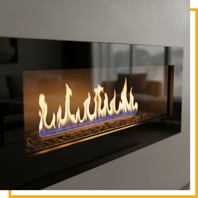gas fireplace