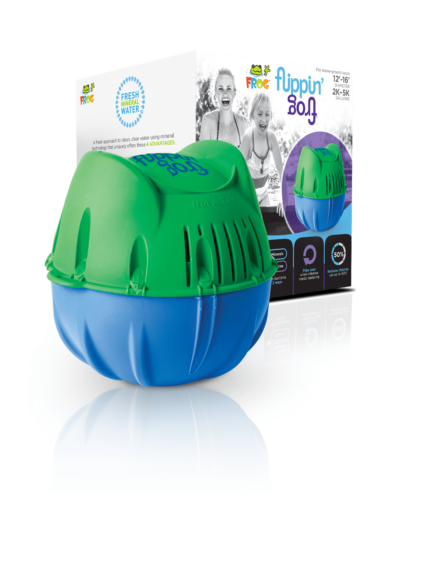 The Flippin’ FROG Pool Sanitizing System