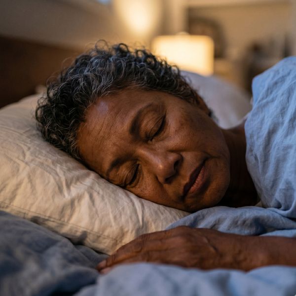 woman sleeping